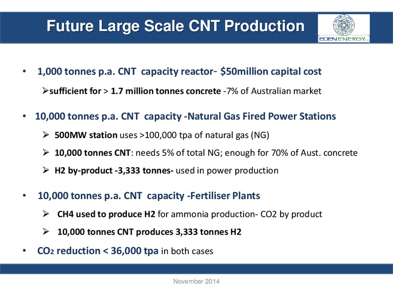 AGM Presentation – Eden Energy – slide 14