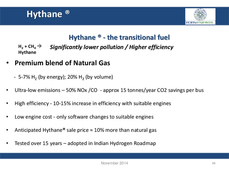 AGM Presentation – Eden Energy – slide 16