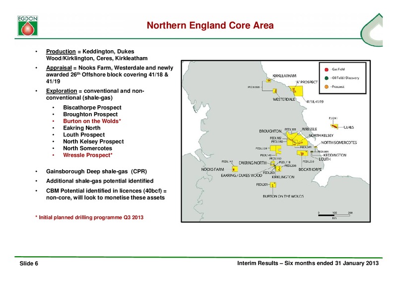 Business Update – Egdon Resources Plc – slide 6
