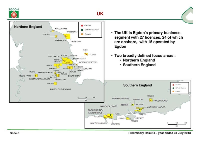 Business Update – Egdon Resources Plc – slide 8