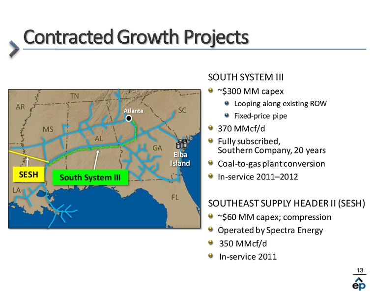 Q1 2011 Earnings Call – El Paso Pipeline Partners, L.P. – slide 12