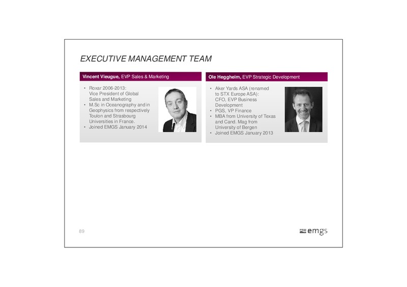 CAPITAL MARKETS DAY – Electromagnetic Geoservices – slide 89