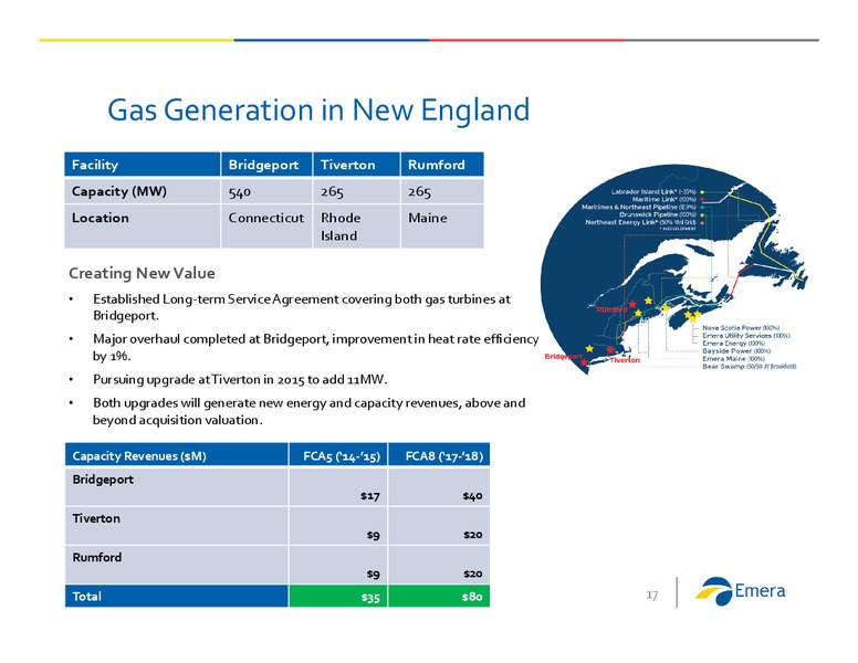 Investor Presentation CIBC Annual Whistler Conference – Emera – slide 16
