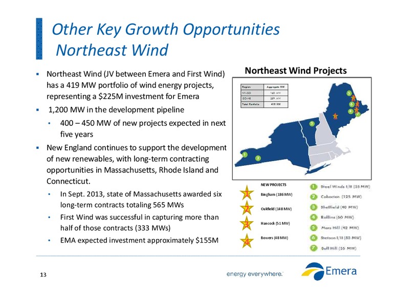 INVESTOR PRESENTATION – Emera – slide 12