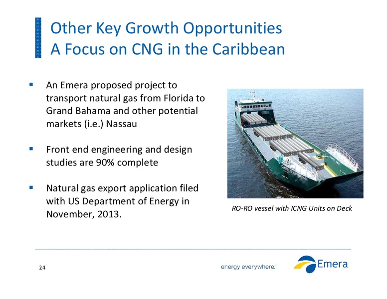 INVESTOR PRESENTATION – Emera – slide 23