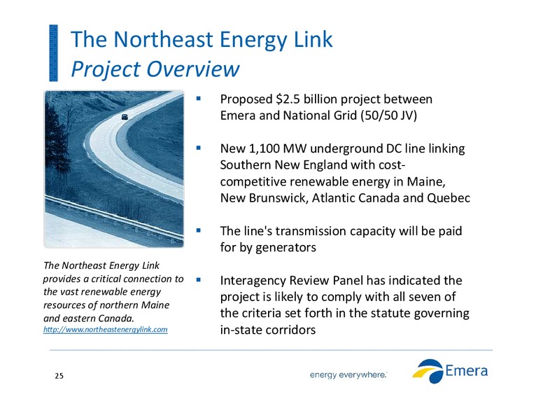 INVESTOR PRESENTATION – Emera – slide 24