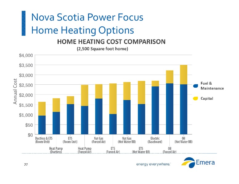 INVESTOR PRESENTATION – Emera – slide 26