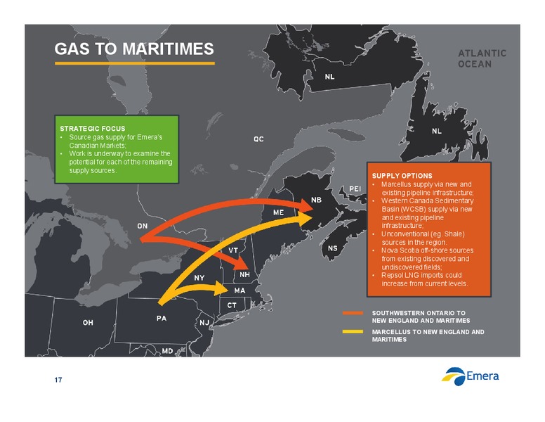 JULY 2015 INVESTOR PRESENTATION – Emera – slide 17