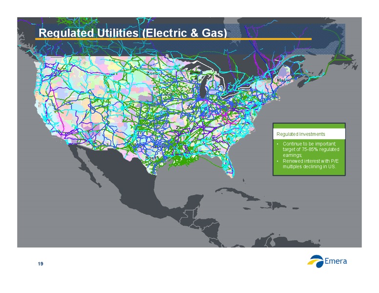 JULY 2015 INVESTOR PRESENTATION – Emera – slide 19