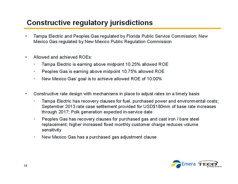 Emera to Acquire TECO Energy Building – Emera – slide 11