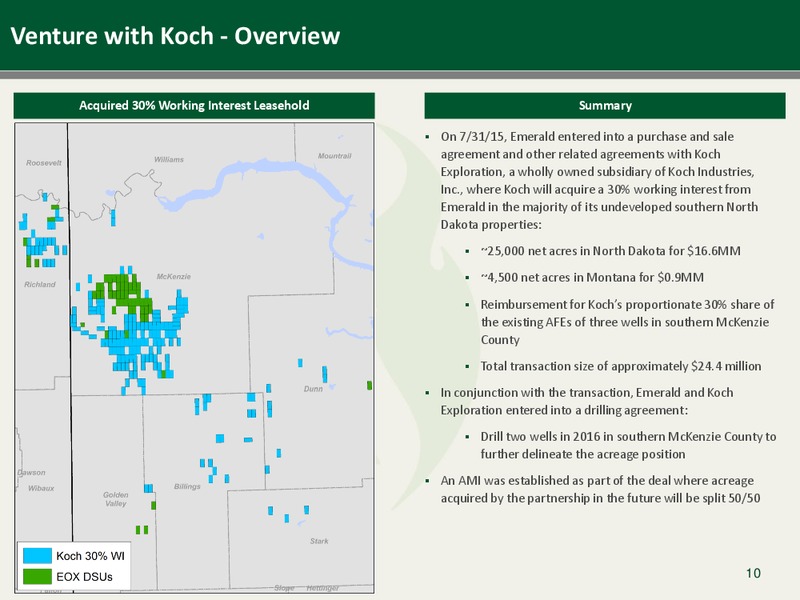 EnerCom The Oil and Gas Conference 2015 – Emerald Oil Inc – slide 10