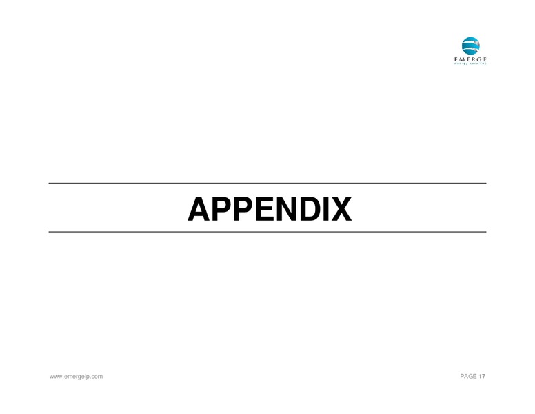 May 2015 Investor Presentation – Emerge Energy Services Lp – slide 16