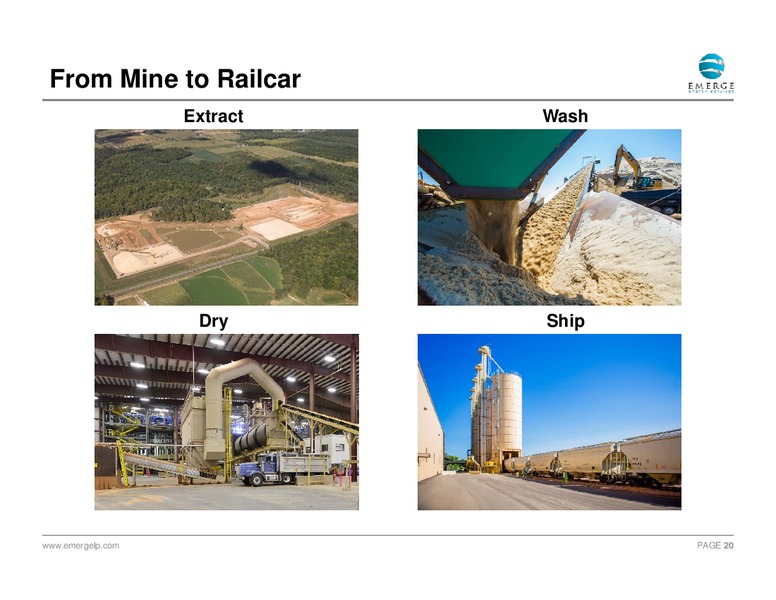 January 2016 Investor Presentation – Emerge Energy Services Lp – slide 19