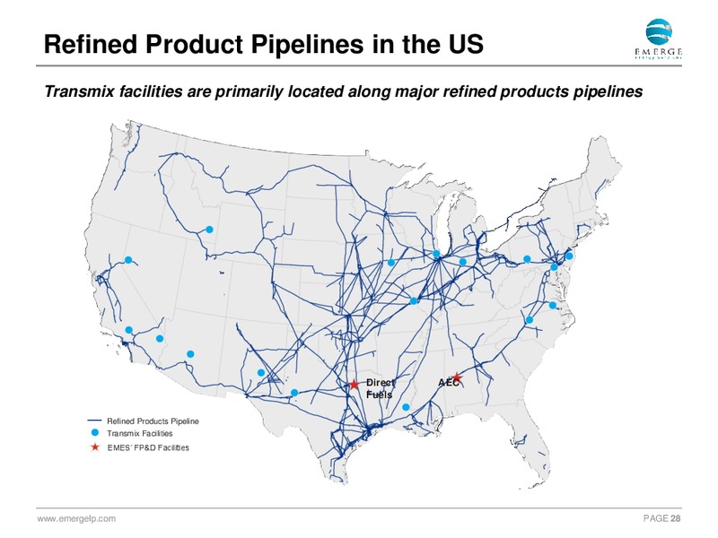 May 2015 Investor Presentation Update – Emerge Energy Services Lp – slide 27