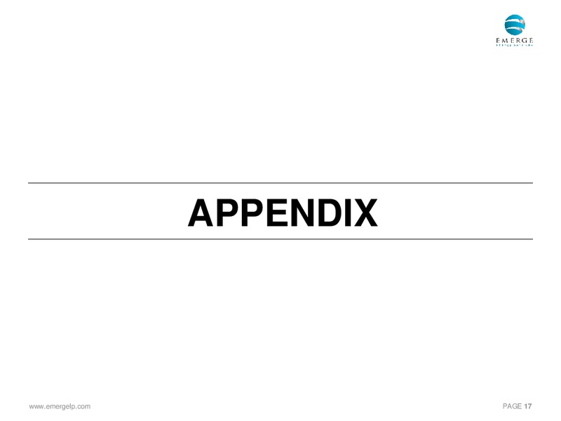 JUNE 2015 INVESTOR PRESENTATION – Emerge Energy Services Lp – slide 16