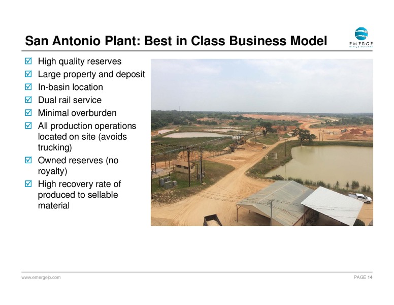 August 2017 Investor Presentation – Emerge Energy Services Lp – slide 13