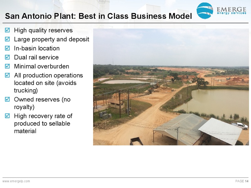 November 2017 Corporate Presentation – Emerge Energy Services Lp – slide 13