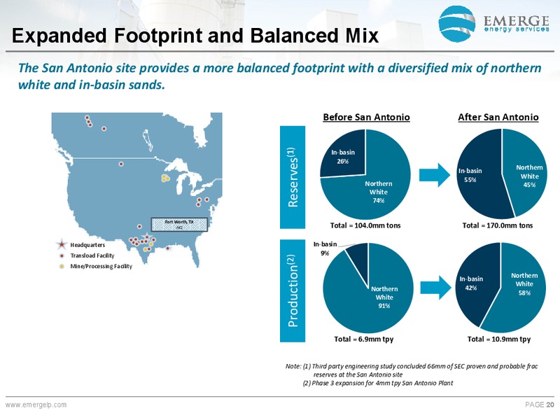 November 2017 Corporate Presentation – Emerge Energy Services Lp – slide 19