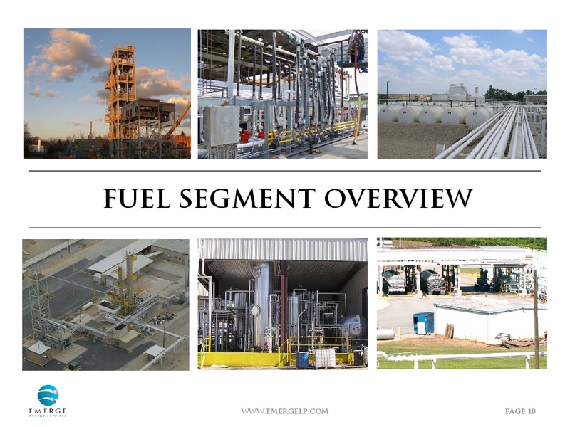 NOVEMBER 2013 INVESTOR PRESENTATION – Emerge Energy Services Lp – slide 17