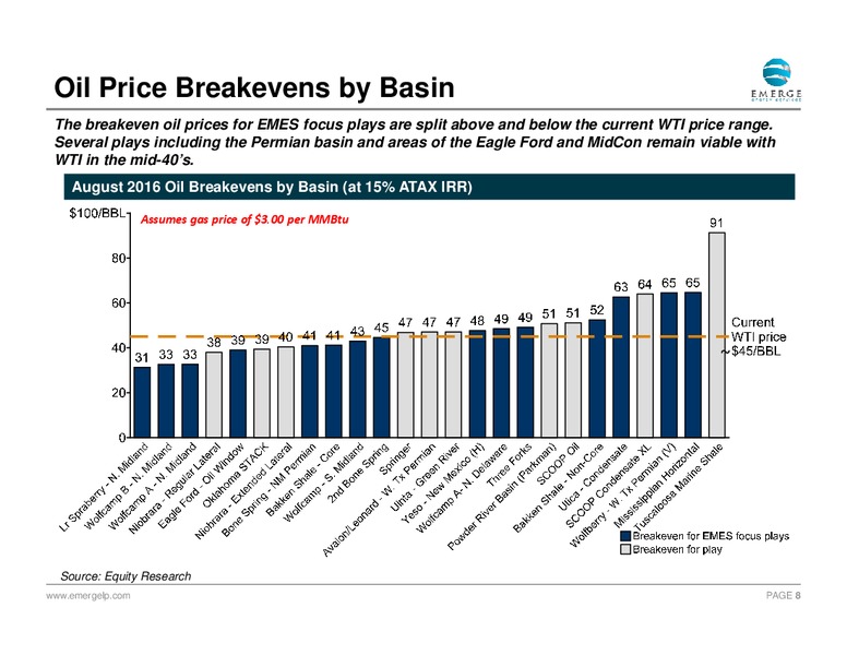 November 2016 Investor Presentation – Emerge Energy Services Lp – slide 7