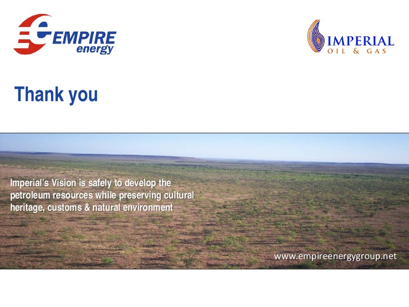 SEAAOC Conference – Empire Energy Ep – slide 25