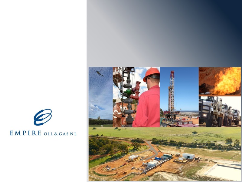 RIU GOOD OIL CONFERENCE – Empire Oil and Gas – slide 44