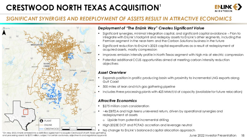 June 2022 Investor Presentation – EnLink Midstream, LLC – slide 17
