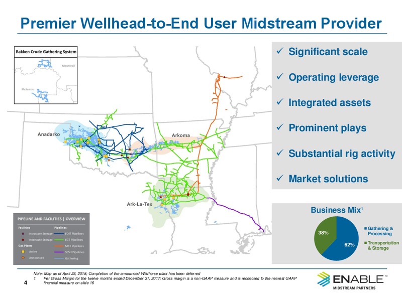 MLPA Investor Conference Fireside Chat – Enable Midstream Partners Lp – slide 2