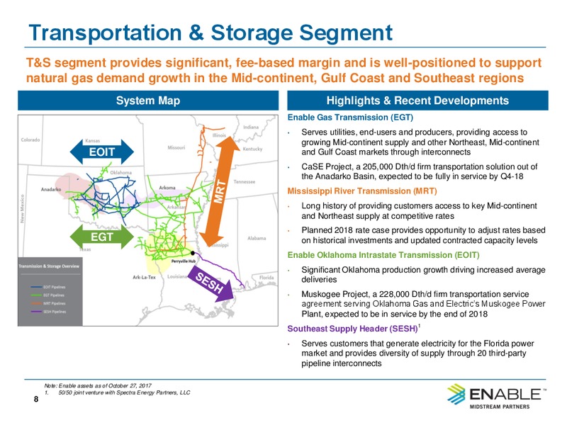 Q3 2017 Presentation – Enable Midstream Partners Lp – slide 6