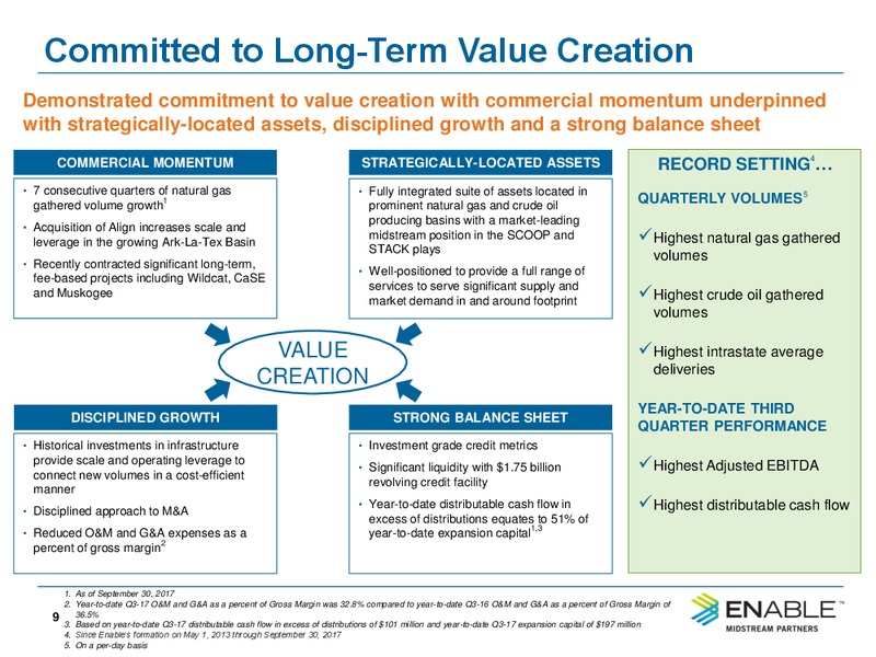 Q3 2017 Presentation – Enable Midstream Partners Lp – slide 7