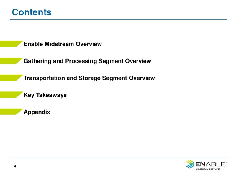 3Q 2018 Earnings Presnetation – Enable Midstream Partners Lp – slide 2