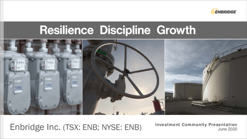 June 2020 Investor Presentation – Enbridge Inc. – slide 1