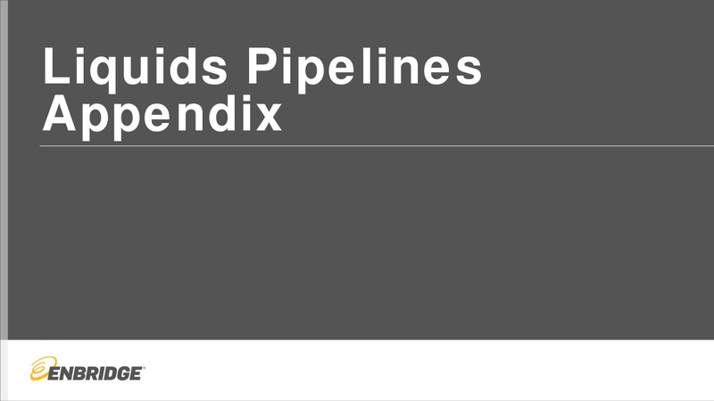 September 2018 Investment Community Presentation – Enbridge Inc. – slide 18