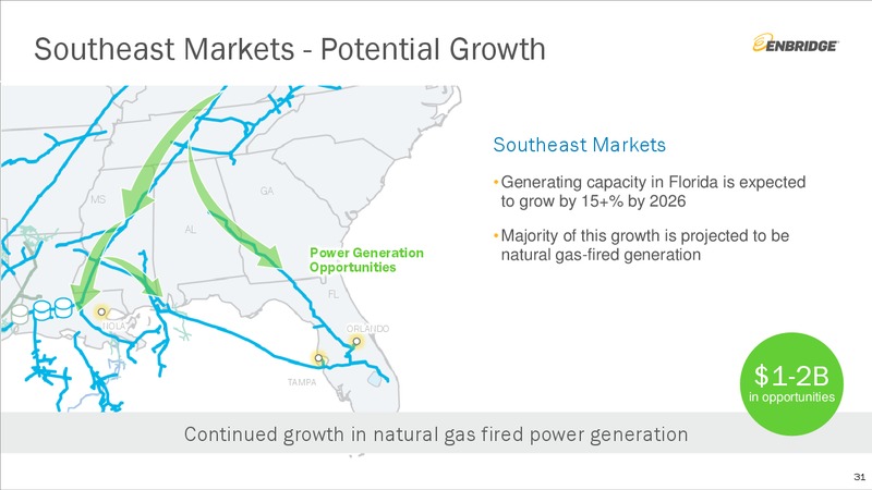 October 2019 Investment Community Presentation – Enbridge Inc. – slide 30