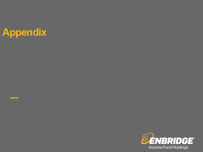 September 2015 Investor Presentation – Enbridge Income Fund Holdings Inc. – slide 45