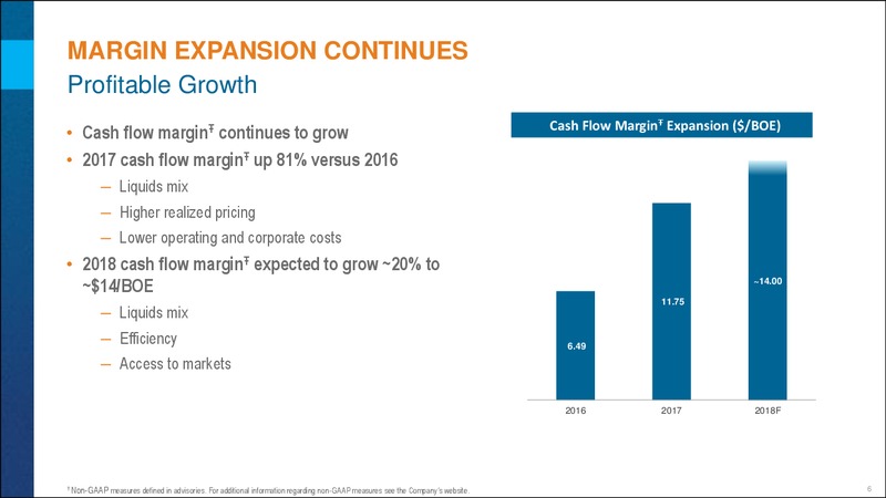 4Q 2017 Results Conference Call – Encana Corp – slide 6