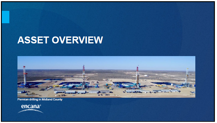 May 2018 Corporate Presentation – Encana Corp – slide 35