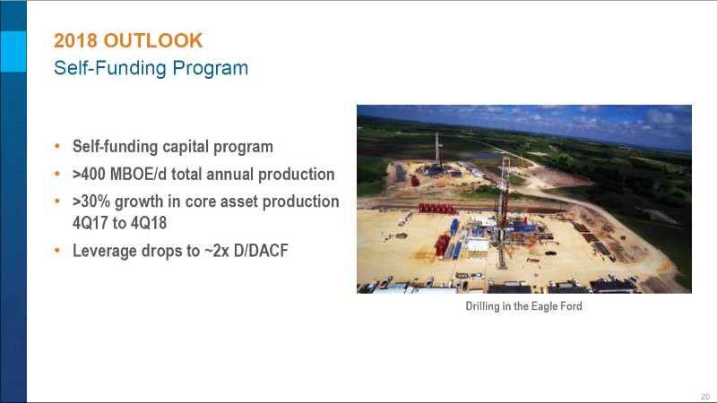 May 2017 Corporate Presentation – Encana Corp – slide 21