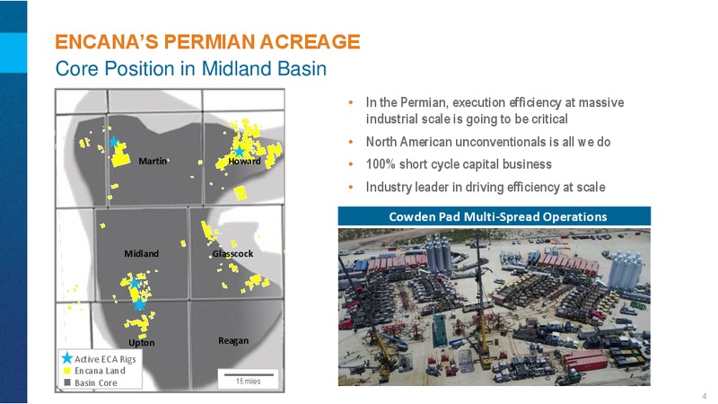 June 2017 Permian Update – Encana Corp – slide 3