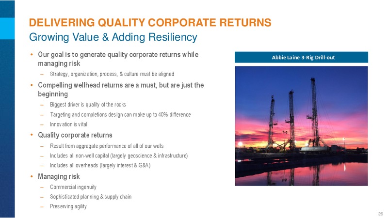 June 2017 Permian Update – Encana Corp – slide 25