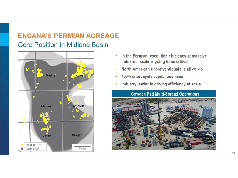 July 2017 Corporate Presentation – Encana Corp – slide 25