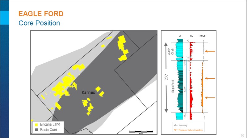 September 2017 Corporate Presentation – Encana Corp – slide 50