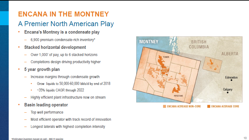 November 2017 Investor Presentation – Encana Corp – slide 11