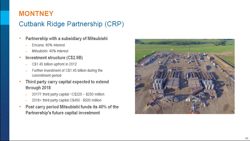 November 2017 Investor Presentation – Encana Corp – slide 47