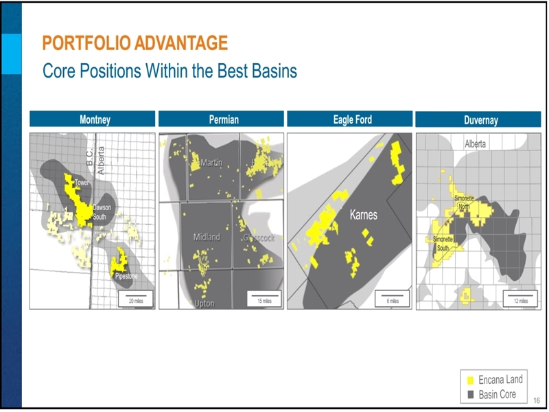 December 2016 Investor Presentation – Encana Corp – slide 12