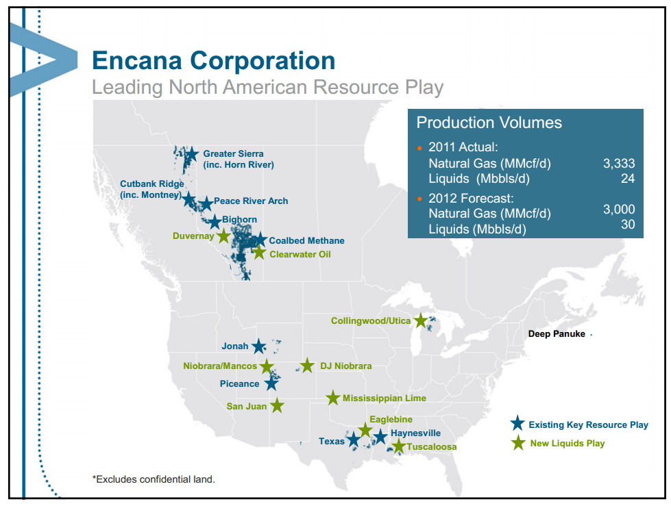 January 2013 Investor Presentation – Encana Corp – slide 3