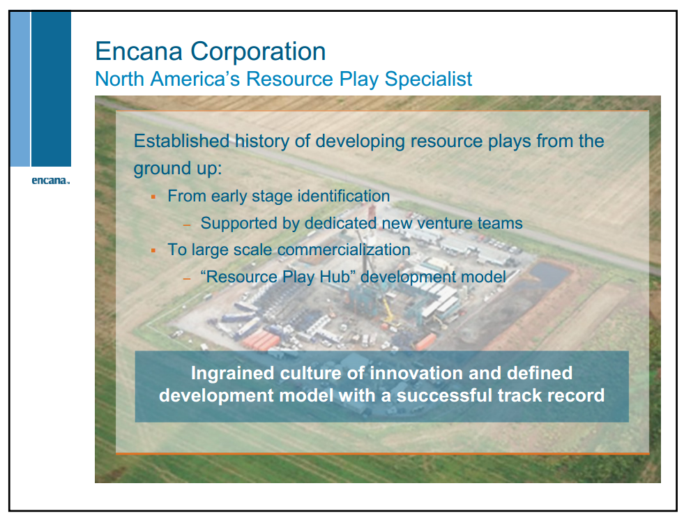 February 2012 Investor Presentation – Encana Corp – slide 8