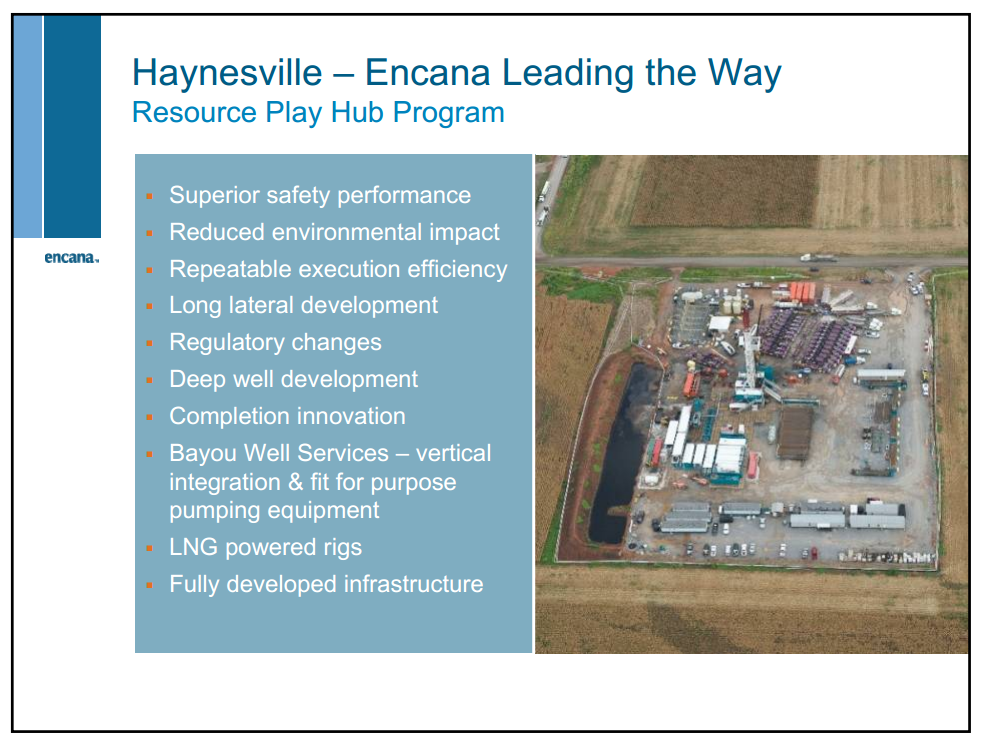 February 2012 Investor Presentation – Encana Corp – slide 21