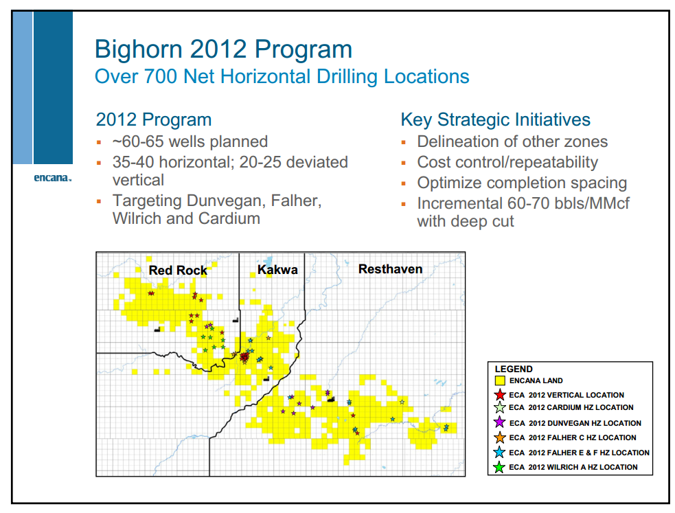 May 2012 Investor Presentation – Encana Corp – slide 34