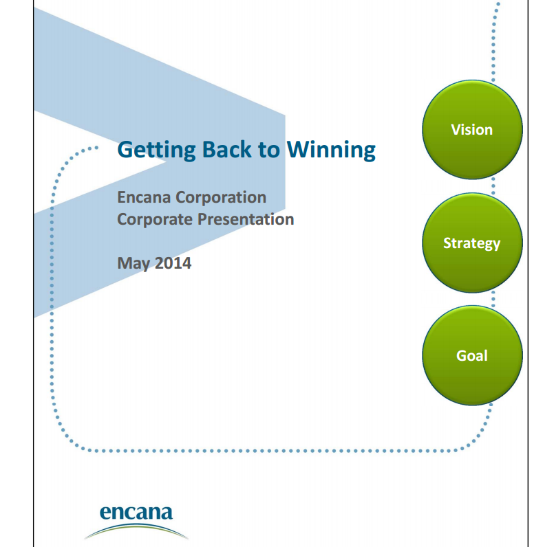 May 2014 Investor Presentation Update – Encana Corp – slide 1